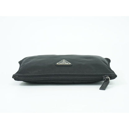 Prada Nylon Pouch Accessory Case Black Miscellaneous Goods