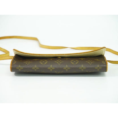 Louis Vuitton Pochette Twin GM Monogram 2-Way Shoulder Bag Clutch