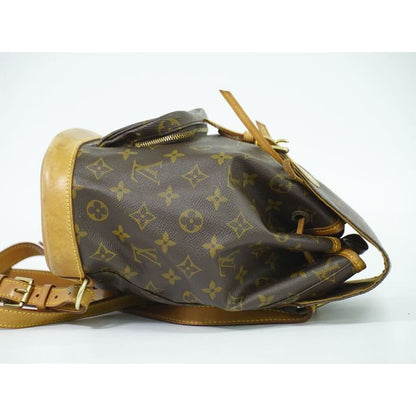 Louis Vuitton Montsouris MM Rucksack Sac Backpack Monogram Brown