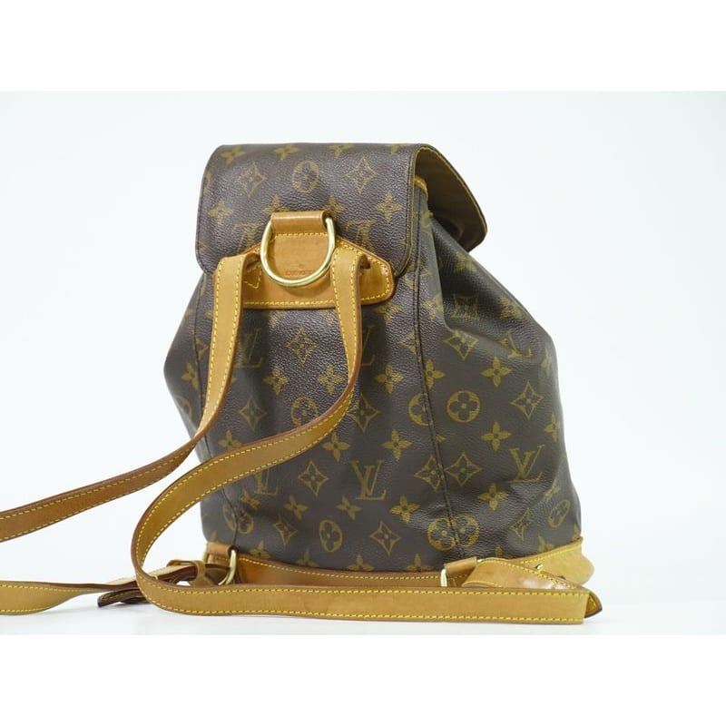 Louis Vuitton Montsouris MM Rucksack Sac Backpack Monogram Brown