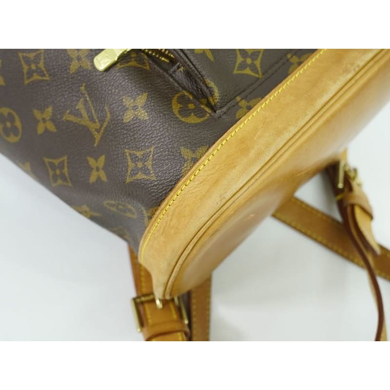 Louis Vuitton Montsouris MM Rucksack Sac Backpack Monogram Brown