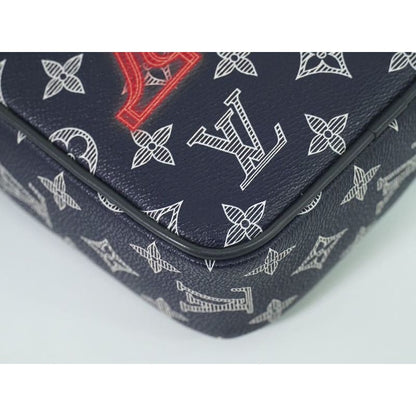Louis Vuitton Danube PM Upside Down Monogram Ink Shoulder Bag