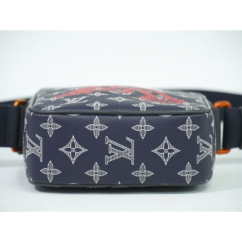 Louis Vuitton Danube PM Upside Down Monogram Ink Shoulder Bag