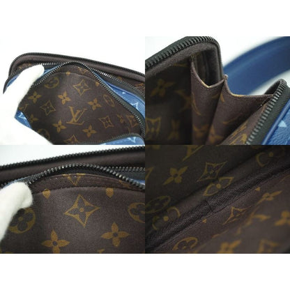 Louis Vuitton Nano Alpha Wearable Wallet Monogram Navy Shoulder