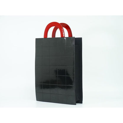 Chanel Mademoiselle Coco Vintage Handbag Patent Leather Black