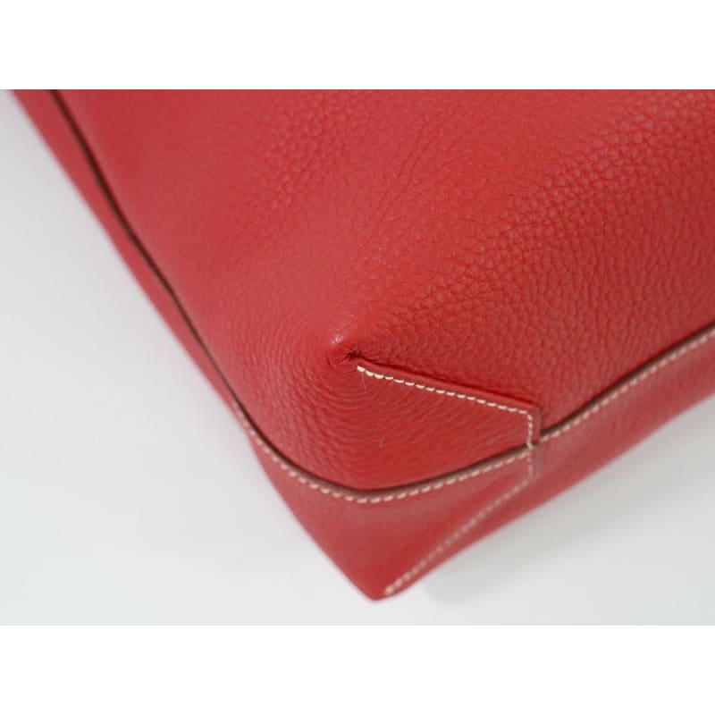 Hermes Double Sens 36 Taurillon Clemence Leather Tote Bag Handbag