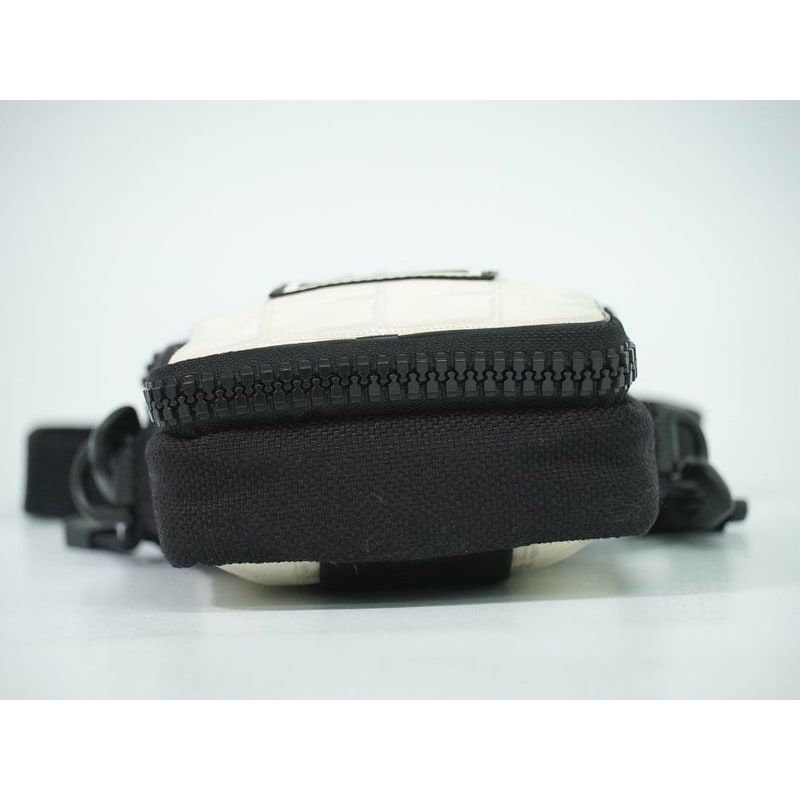 Chanel Chanel Sports Line Shoulder Bag Pochette Nylon Black Beige