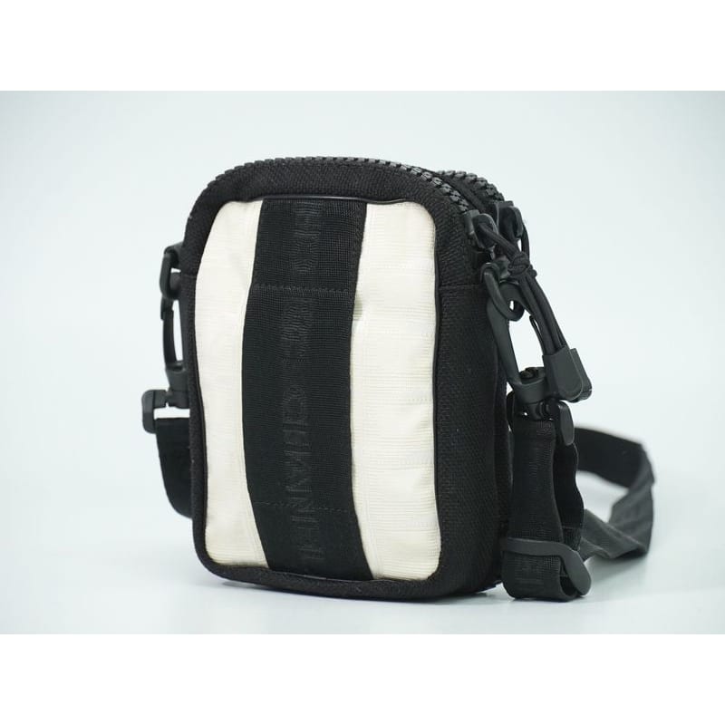Chanel Chanel Sports Line Shoulder Bag Pochette Nylon Black Beige