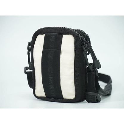 Chanel Chanel Sports Line Shoulder Bag Pochette Nylon Black Beige