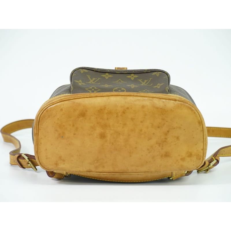 Louis Vuitton Montsouris MM Rucksack Sac Backpack Monogram Brown