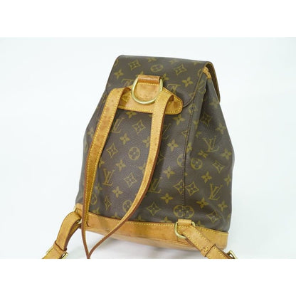 Louis Vuitton Montsouris MM Rucksack Sac Backpack Monogram Brown