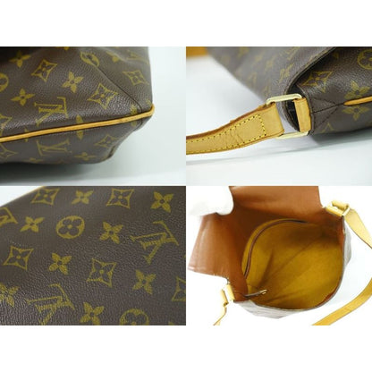 Louis Vuitton Musette Monogram Shoulder Bag Pochette Brown