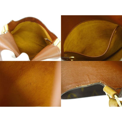 Louis Vuitton Musette Monogram Shoulder Bag Pochette Brown
