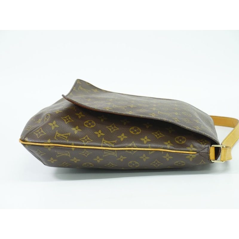 Louis Vuitton Musette Monogram Shoulder Bag Pochette Brown