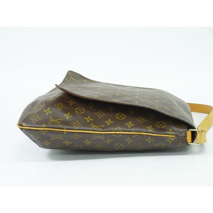 Louis Vuitton Musette Monogram Shoulder Bag Pochette Brown