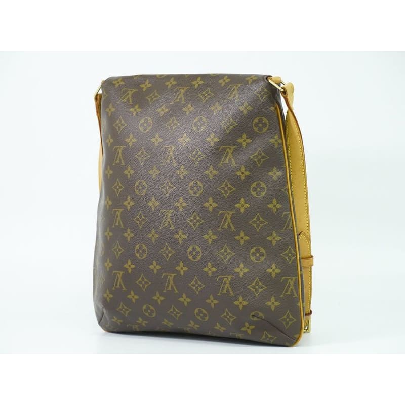 Louis Vuitton Musette Monogram Shoulder Bag Pochette Brown