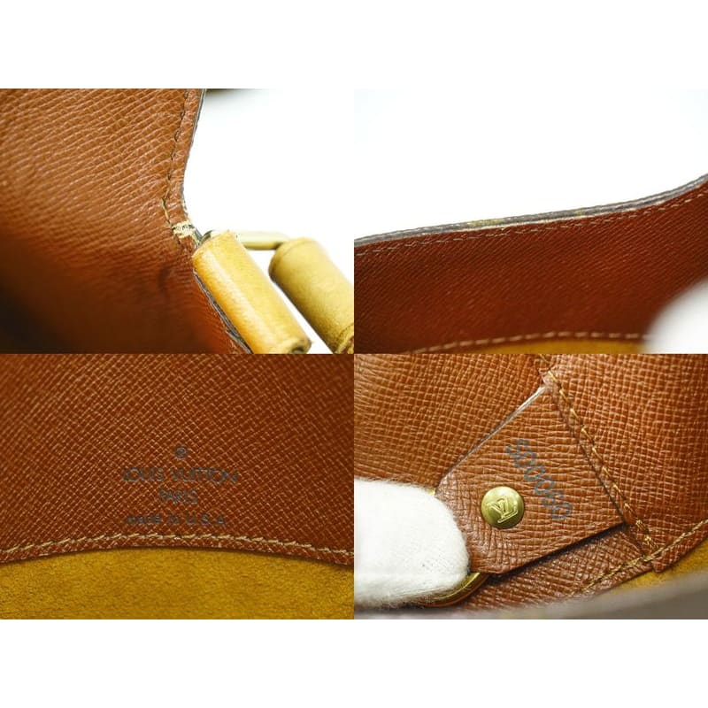 Louis Vuitton Musette Monogram Shoulder Bag Pochette Brown