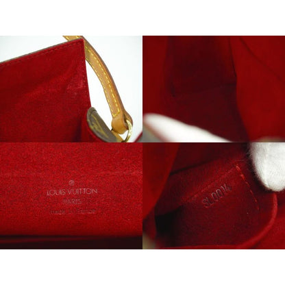 Louis Vuitton Recital Monogram Handbag Brown