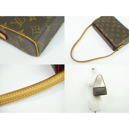 Louis Vuitton Recital Monogram Handbag Brown