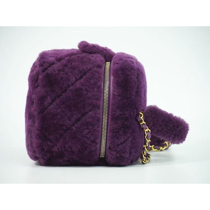 Chanel Quilted 2-Way Vanity Bag Shoulder Handbag