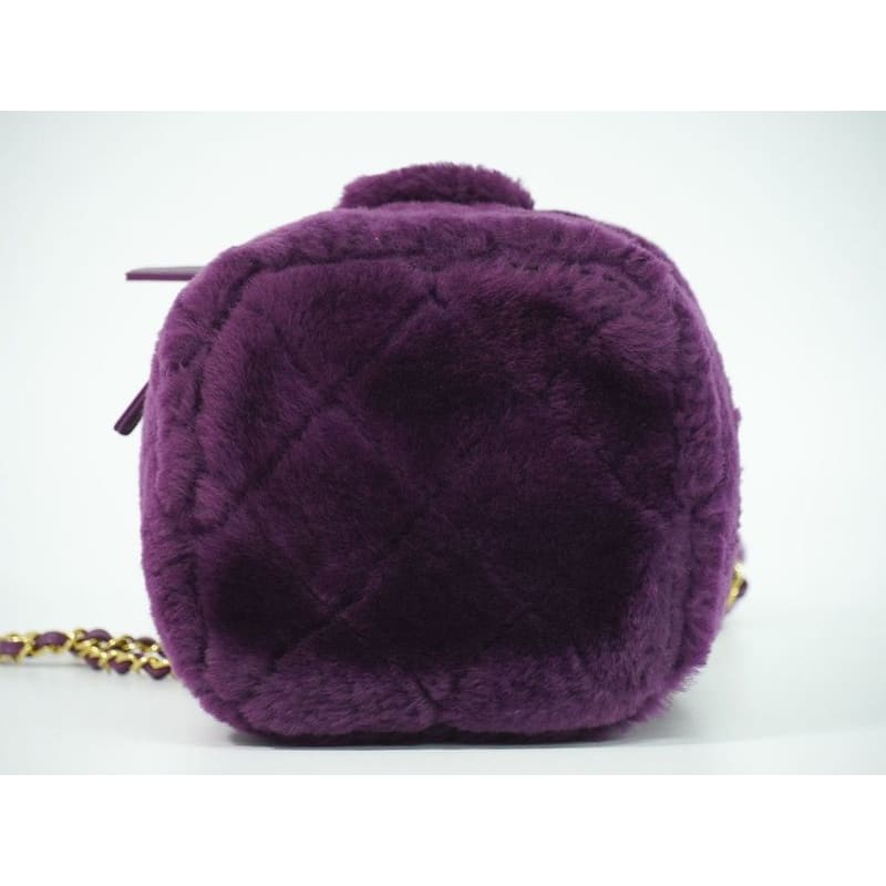 Chanel Quilted 2-Way Vanity Bag Shoulder Handbag