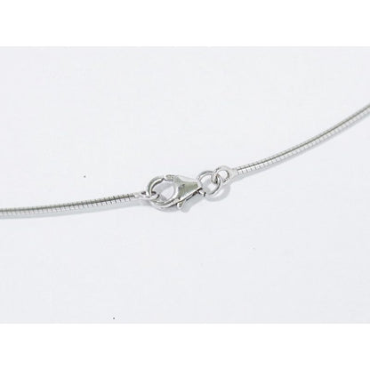 Hermes H Cube Necklace Pendant Metal Silver Hardware Pink Accessories