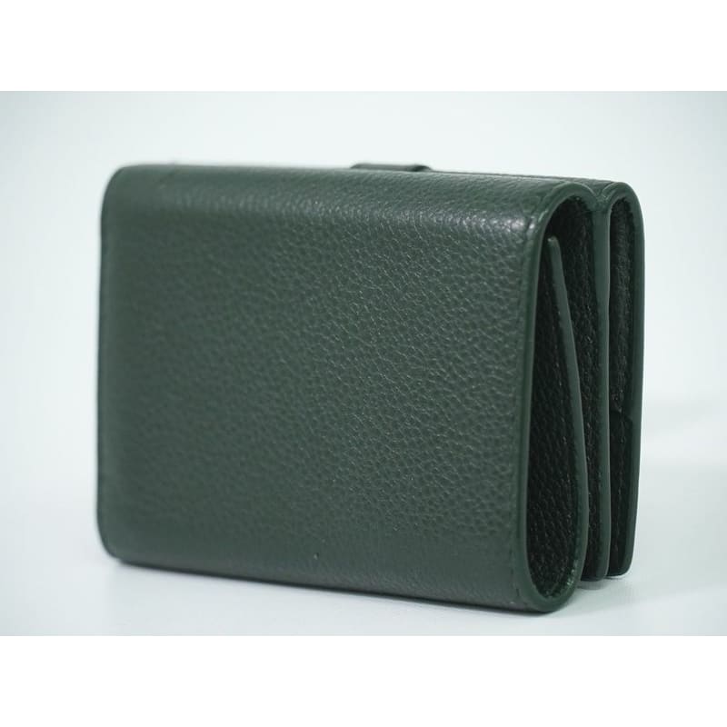 Saint Laurent Origami Tiny Trifold Folding Wallet Compact