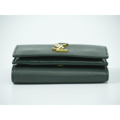 Saint Laurent Origami Tiny Trifold Folding Wallet Compact