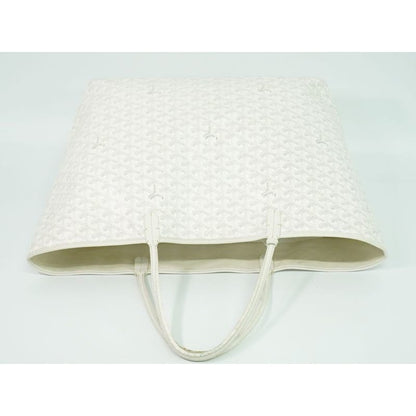 Goyard Saint Louis GM Tote Bag Handbag White