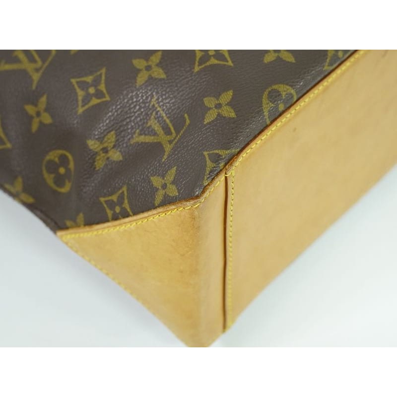 Louis Vuitton Cabas Piano Monogram Tote Bag Shoulder Bag Brown
