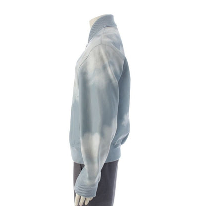 Louis Vuitton 20AW Clouds Bomber Calfskin Leather Clouds Bomber Jacket Blouson