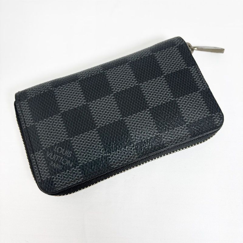 Louis Vuitton Damier Graphite Zippy Coin Purse