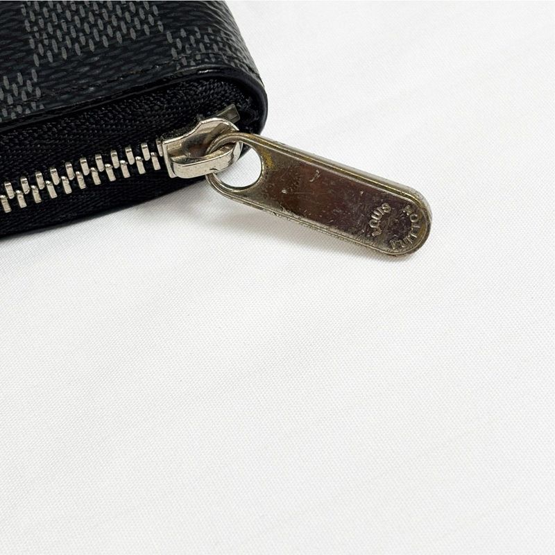 Louis Vuitton Damier Graphite Zippy Coin Purse