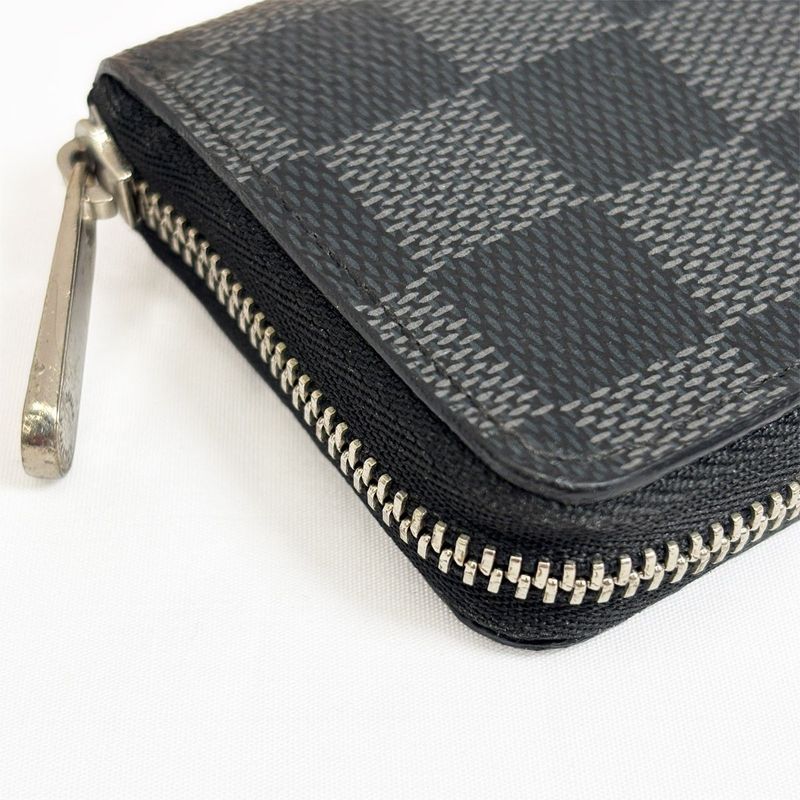 Louis Vuitton Damier Graphite Zippy Coin Purse