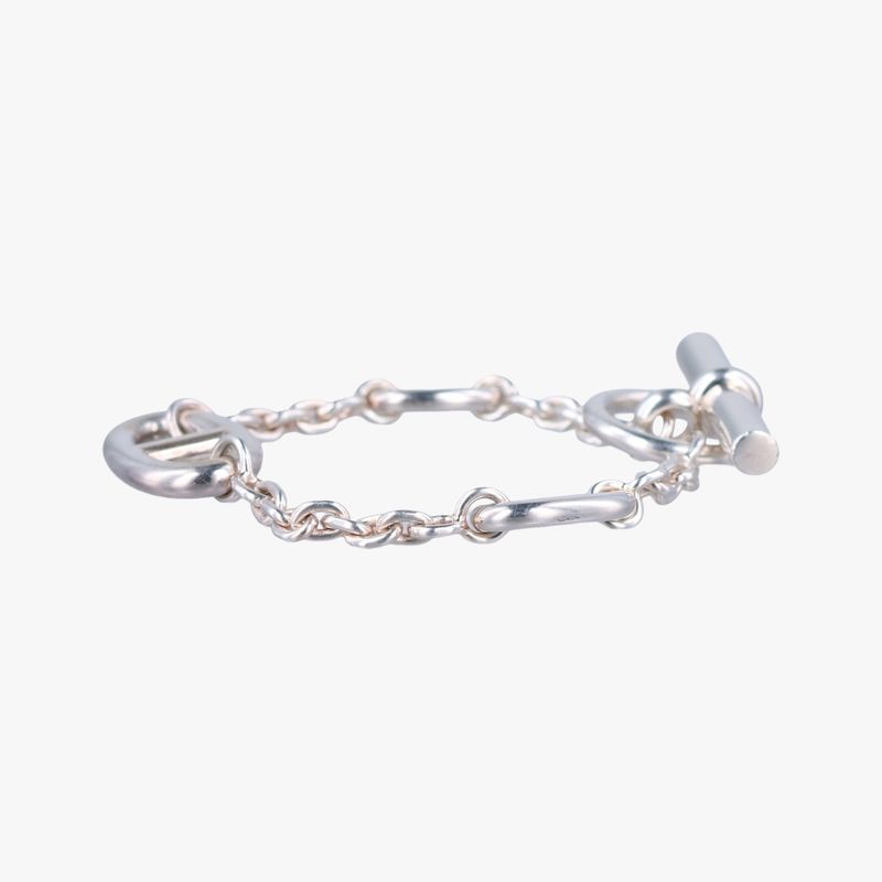 Hermes Farandole Chaine D'ancre Argente Silver Ag925 23ab578368