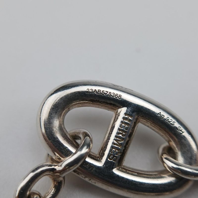 Hermes Farandole Chaine D'ancre Argente Silver Ag925 23ab578368