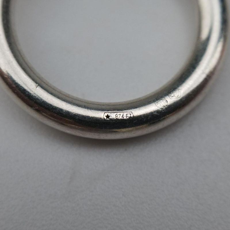 Hermes Farandole Chaine D'ancre Argente Silver Ag925 23ab578368