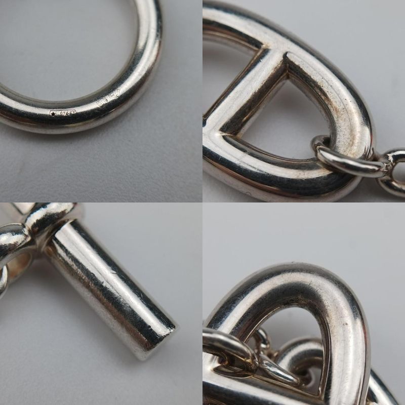 Hermes Farandole Chaine D'ancre Argente Silver Ag925 23ab578368