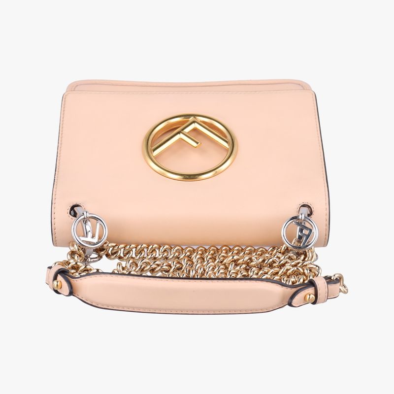 Fendi Kanaif Beige Leather 8bh286 8bh286-2ih 188-10429