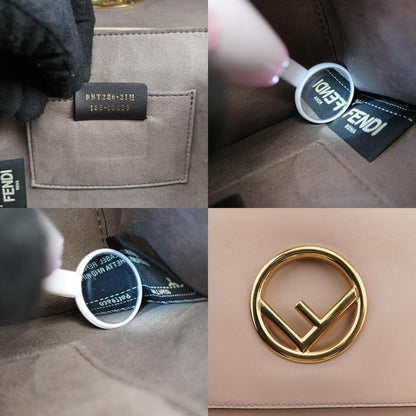 Fendi Kanaif Beige Leather 8bh286 8bh286-2ih 188-10429