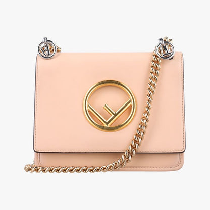 Fendi Kanaif Beige Leather 8bh286 8bh286-2ih 188-10429