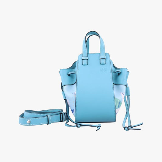 Loewe Hammock Blue X Multicolor Leather X Canvas