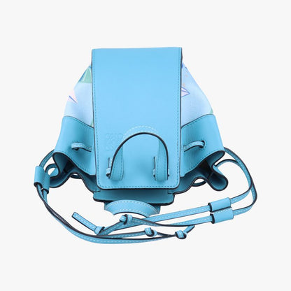 Loewe Hammock Blue X Multicolor Leather X Canvas