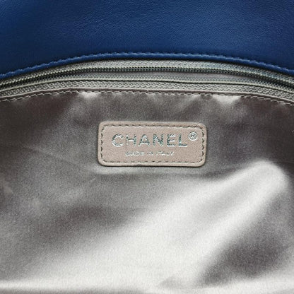 Chanel Chain Flap Black Patent A46823