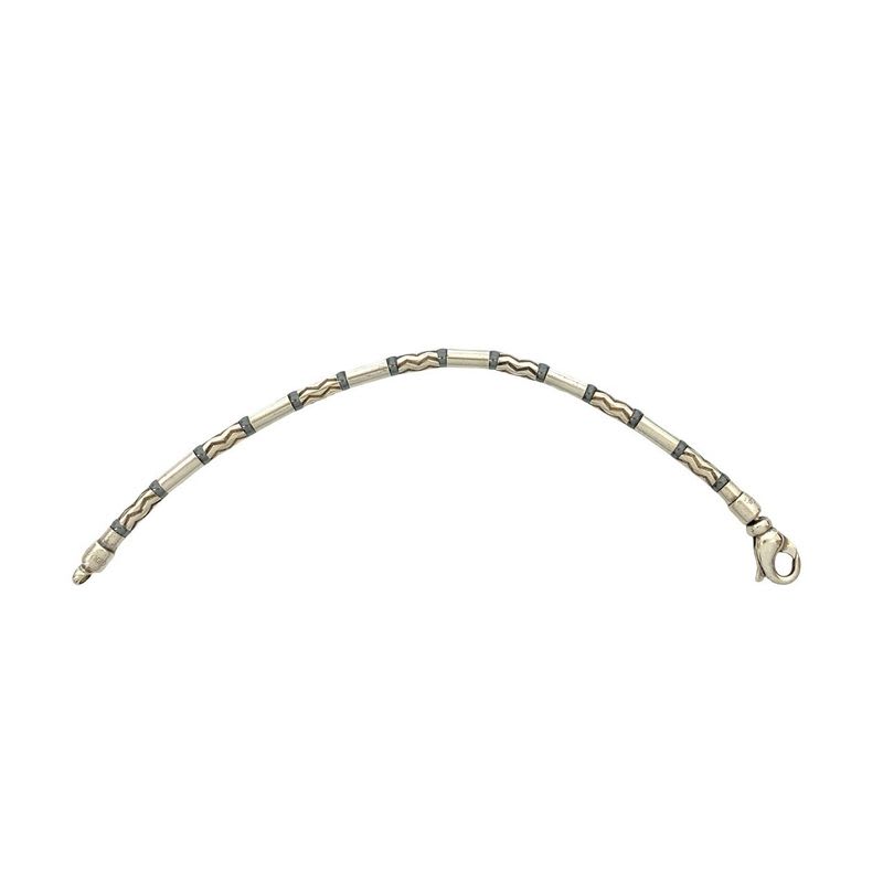 Tiffany & Co Aztec Zigzag Silver 925 Bracelet Bangle