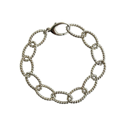 Tiffany & Co Twisted Circle Bracelet Silver 925 Chain