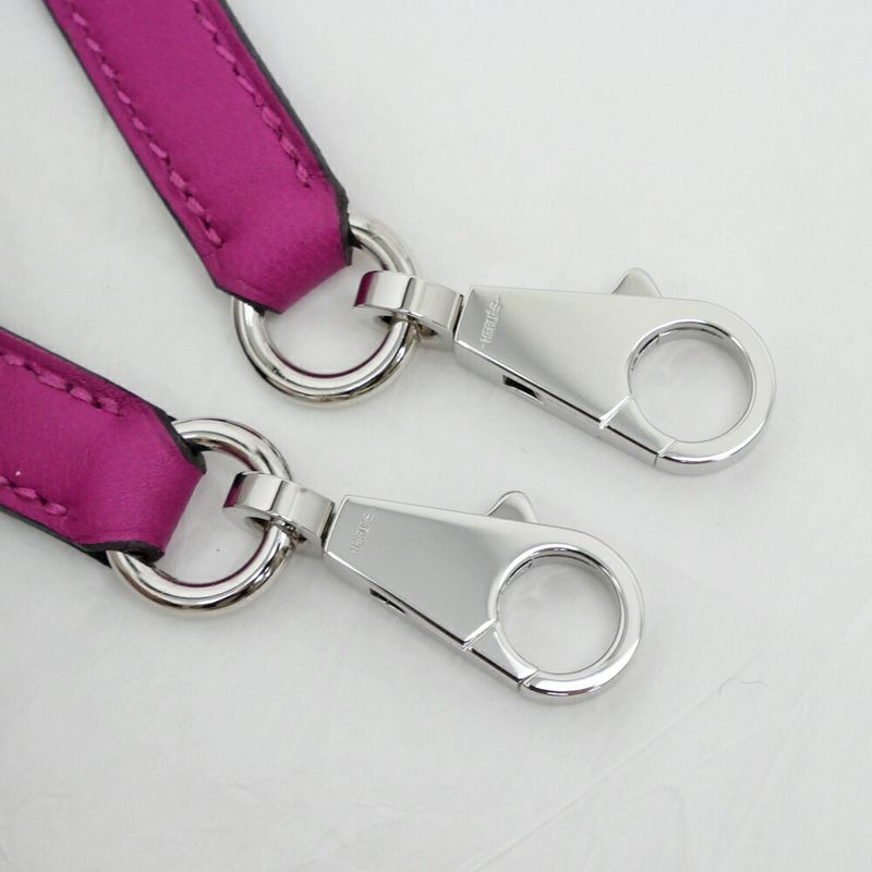 Hermes Bolide 27 Shoulder Bag Hand Rose Purple Swift A Stamp Manufacture