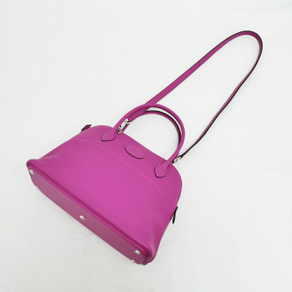Hermes Bolide 27 Shoulder Bag Hand Rose Purple Swift A Stamp Manufacture