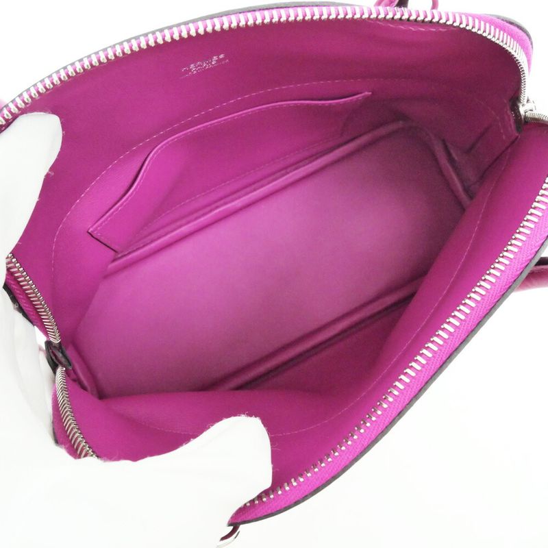 Hermes Bolide 27 Shoulder Bag Hand Rose Purple Swift A Stamp Manufacture