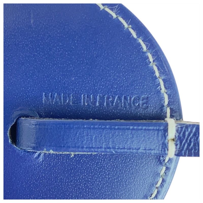 Hermes Paddock Flot Navy Purple Agnomiro Key Holder Bag Charm Women's 506201